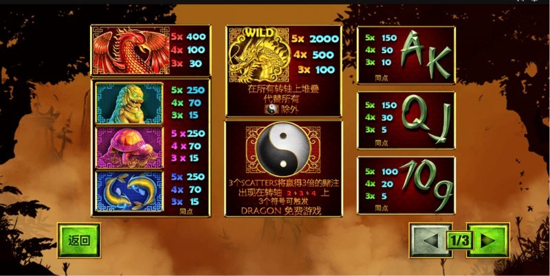DRAGON FREE GAMES